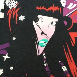 Graphic “Profile” sundress